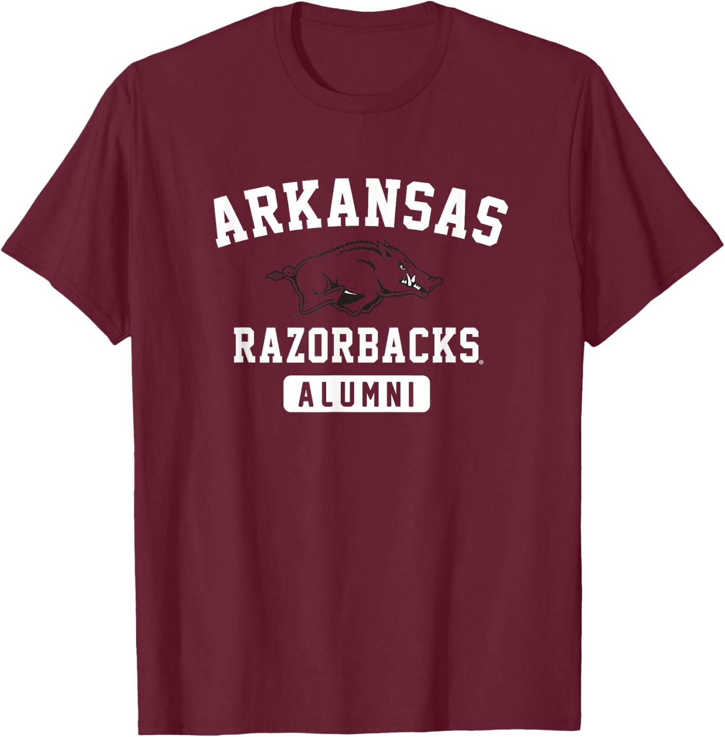 University of Arkansas Razorbacks Alumni Pill T-Shirt - T-Shirt | Maroon