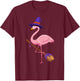 Halloween Flamingo Funny Flamingo Lover Witch Has Halloween T-Shirt - T-Shirt | Maroon