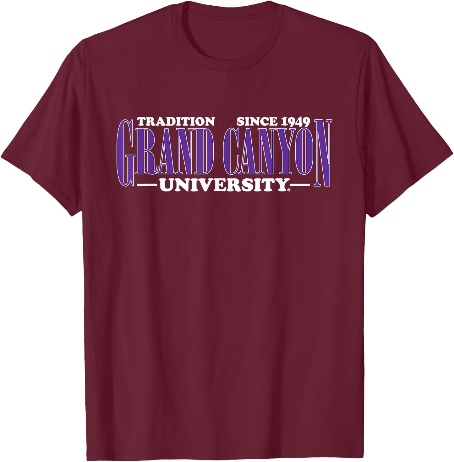 Grand Canyon Lopes | Official NCAA Merch | NCAFGCU009 T-Shirt - T-Shirt | Maroon