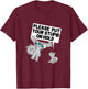 iLL WiLL PrEss, LLC Put Your Stupid on Hold T-Shirt - T-Shirt | Maroon
