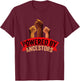 Powered by My Ancestors Black History Men Women BLM Apparel T-Shirt - T-Shirt | Maroon