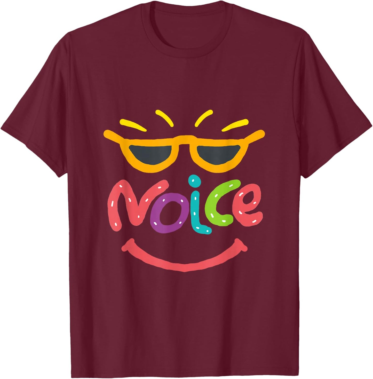 Noice T-Shirt - T-Shirt | Maroon