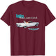 Classic Cars, 1960's, 1960 Thunderbirds, Convertibles T-Shirt - T-Shirt | Maroon