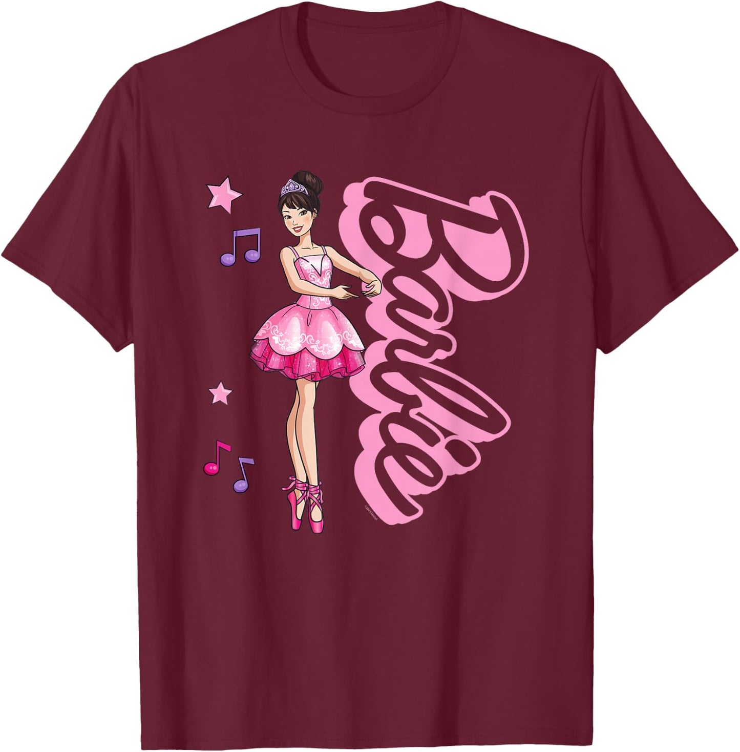 Barbie - Barbie Ballerina - En Pointe T-Shirt - T-Shirt | Maroon