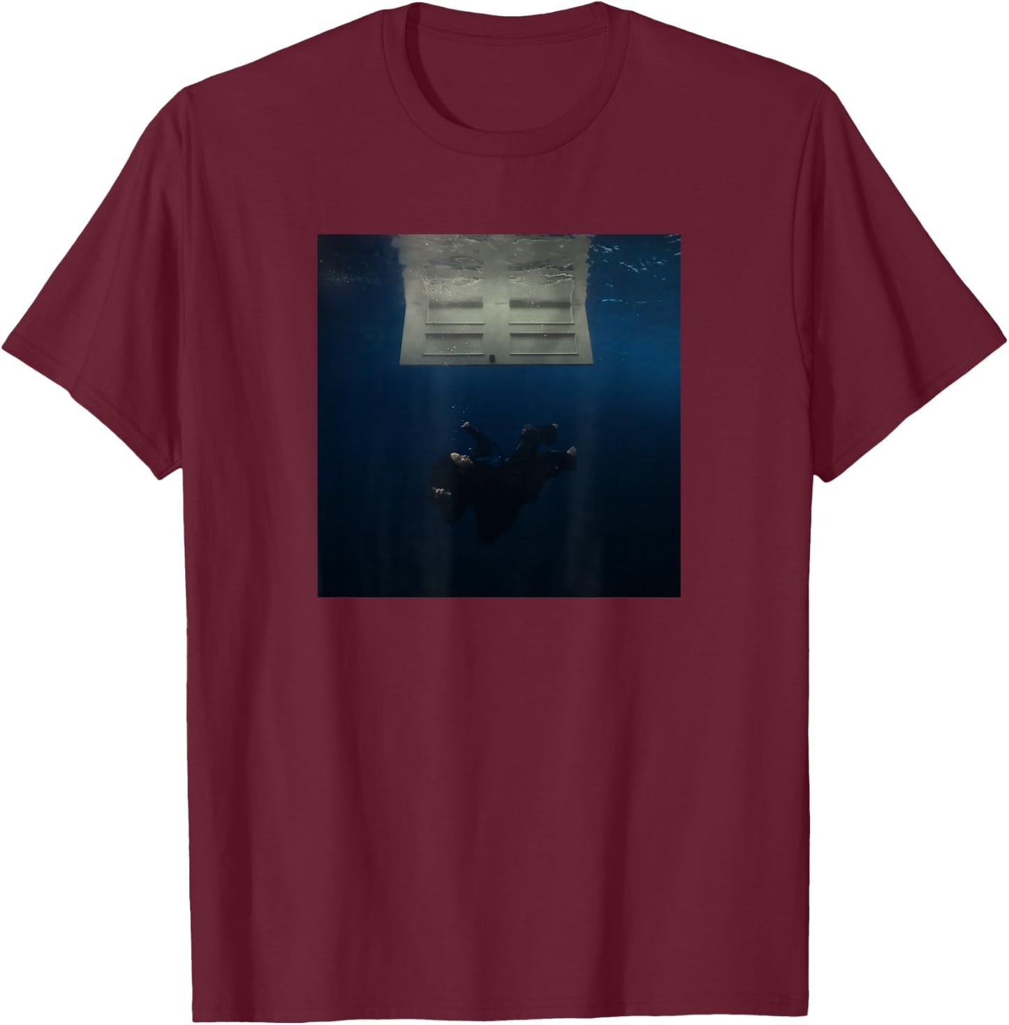 Official Billie Eilish HIT ME HARD AND SOFT Cover T-Shirt - T-Shirt | Maroon
