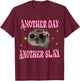 Twinkle Sad Hamster Another Day Another Stay T-Shirt - T-Shirt | Maroon
