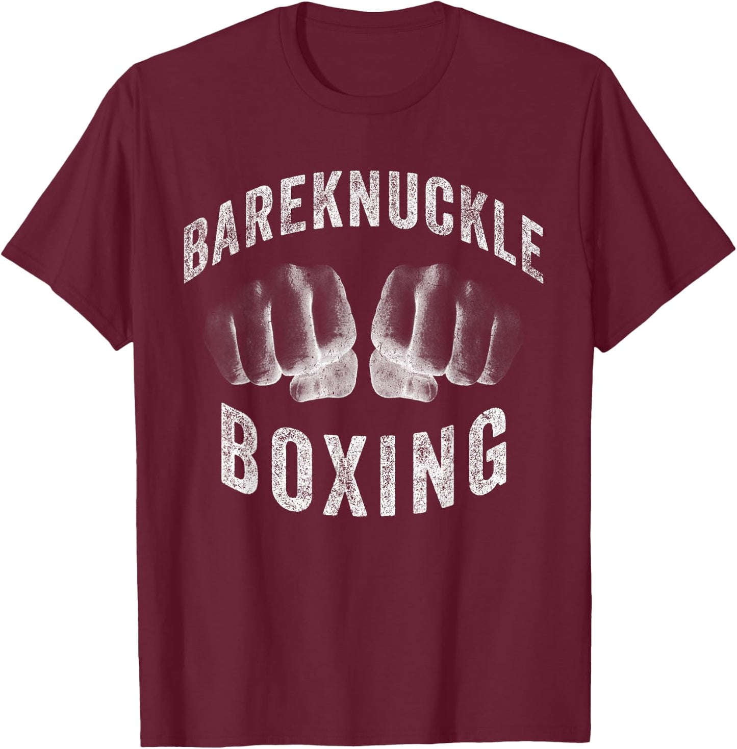 Bareknuckle Boxing | Bareknuckle T-Shirt - T-Shirt | Maroon