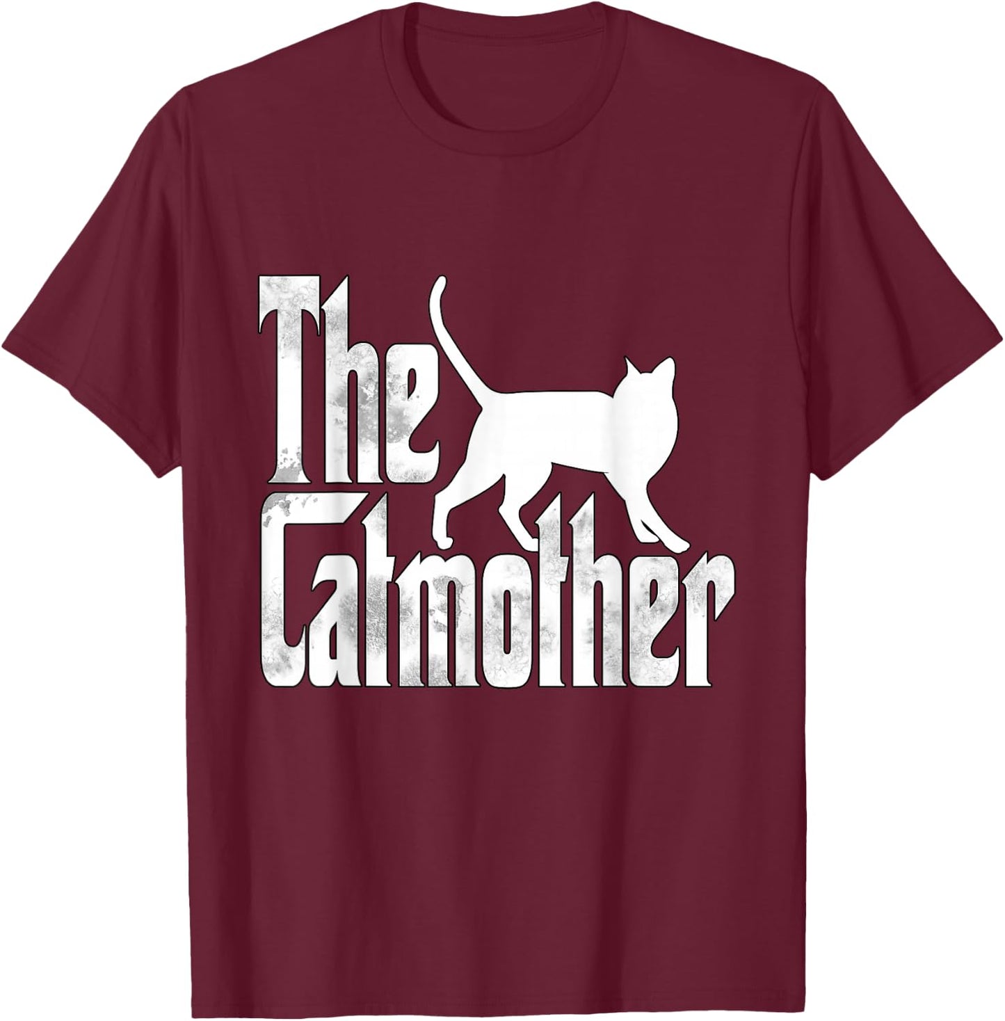 Funny Cat Mom Catmother Cat Mother Kitty Mommy T-Shirt - T-Shirt | Maroon