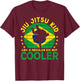 Jiu Jitsu Kid Martial Art Funny Brazilian Jiu-Jitsu T-Shirt - T-Shirt | Maroon