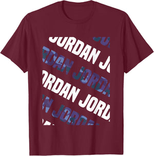 Jordan Camo Pattern Purple Camouflage T-Shirt - T-Shirt | Maroon