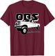 OBS 90s Extended Cab Pickup Truck T-Shirt - T-Shirt | Maroon