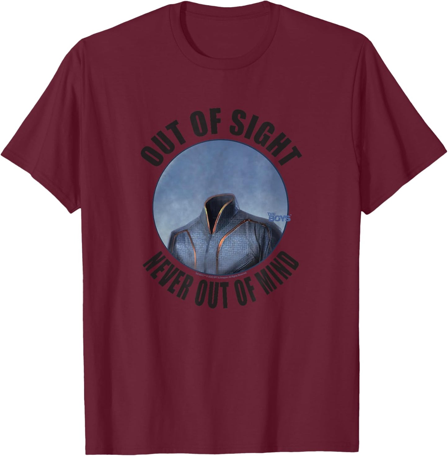 The Boys Out of Sight T-Shirt - T-Shirt | Maroon