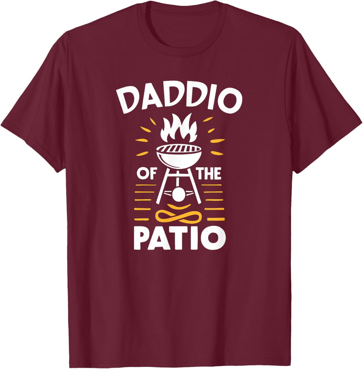 Grilling Funny Dad BBQ Party Smoker Pork Grill Master BBQ T-Shirt - T-Shirt | Maroon