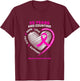 25 Year Survivor Gifts Grandma Mom Breast Cancer Survivor T-Shirt - T-Shirt | Maroon