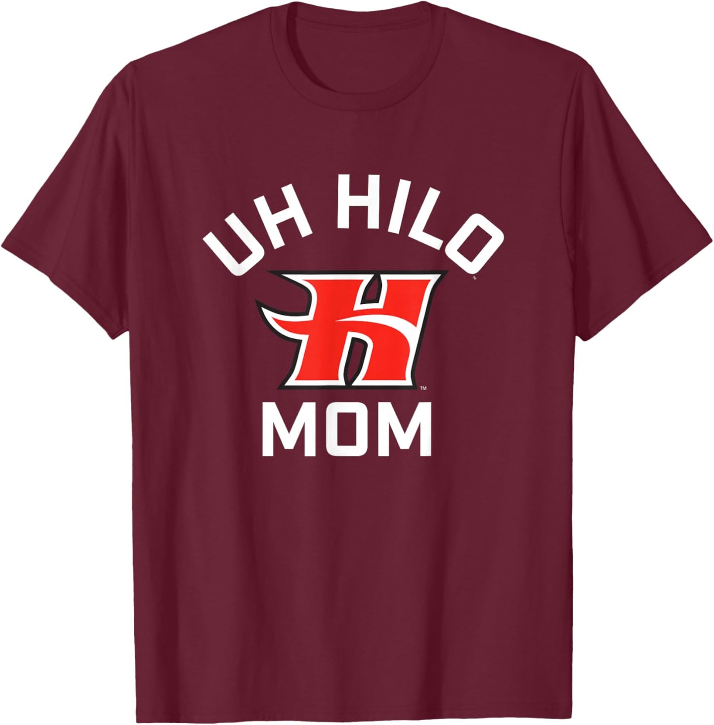 University of Hawaii at Hilo Vulcans Hilo Mom T-Shirt - T-Shirt | Maroon