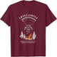 Smokejumper Skydiving Into Fire Seemed A Good Idea Fireman T-Shirt - T-Shirt | Maroon