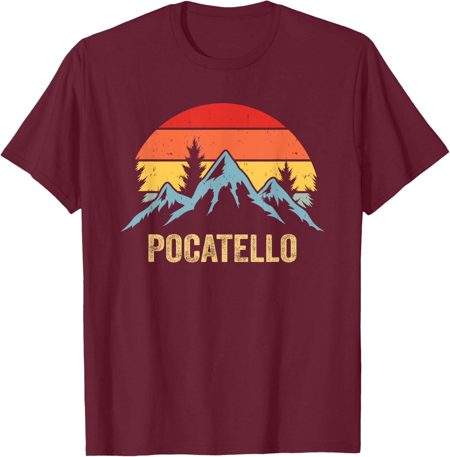 Pocatello T-Shirt - T-Shirt | Maroon