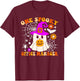 One Spooky Office Manager Funny Ghost Halloween Costume T-Shirt - T-Shirt | Maroon