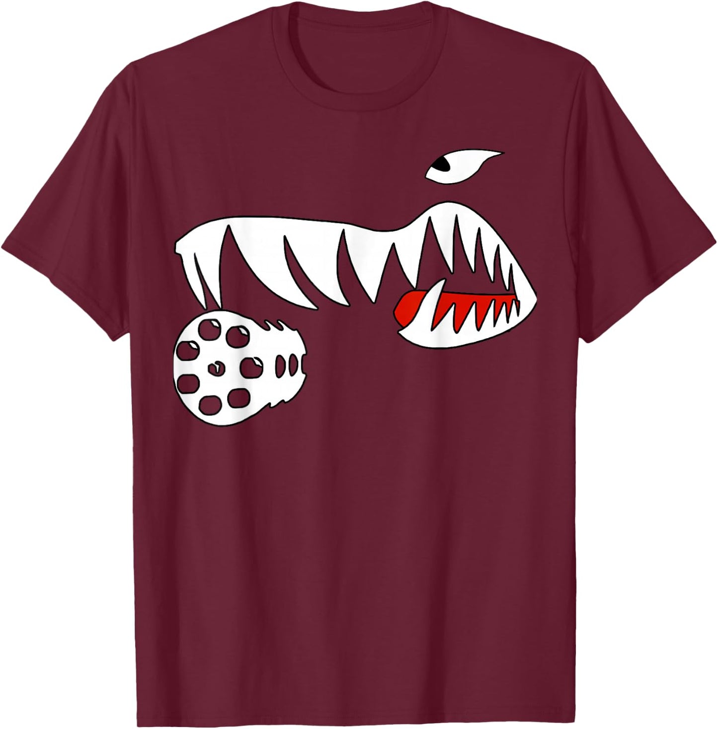 A-10 Hog Warthog Fighter Jet BRRRT for USAF Pilot, Vet, Crew T-Shirt - T-Shirt | Maroon