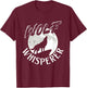 Wolf Whisperer - Wolf Lover Wildlife Animal Outdoor Fan T-Shirt - T-Shirt | Maroon