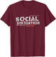 Official Social Distortion Taxi T-Shirt - T-Shirt | Maroon