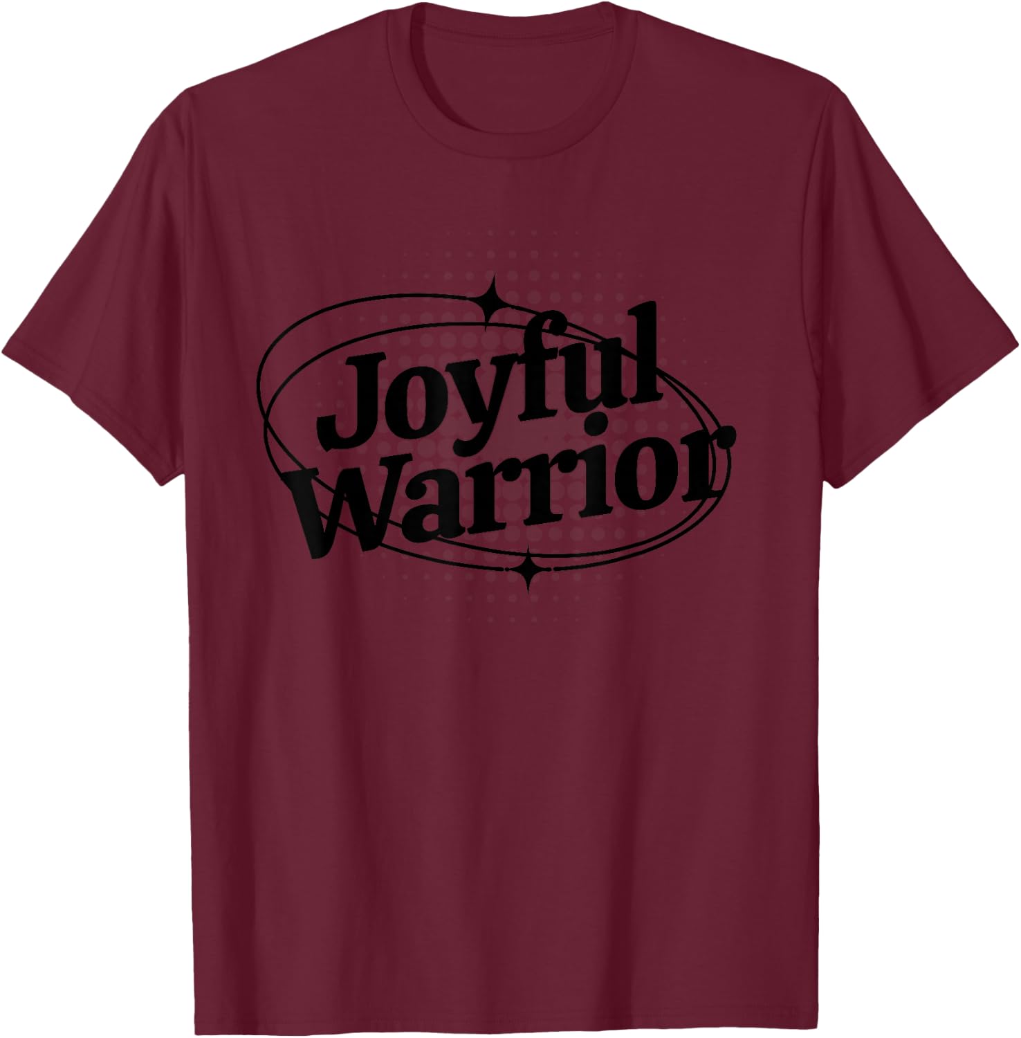 Joyful Warrior Kamala Harris Tim Walz Waltz 2024 T-Shirt - T-Shirt | Maroon