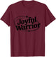 Joyful Warrior Kamala Harris Tim Walz Waltz 2024 T-Shirt - T-Shirt | Maroon