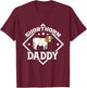 Shorthorn Daddy - Shorthorn cattle T-Shirt - T-Shirt | Maroon