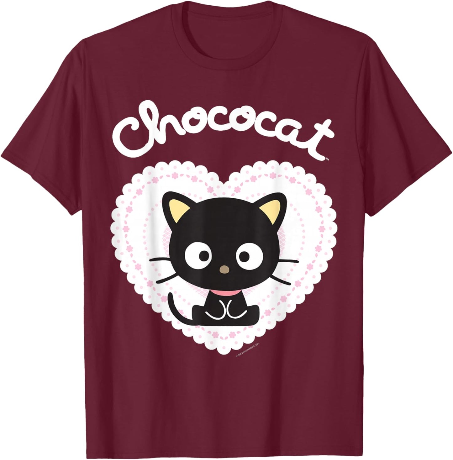 Chococat Sweet Valentine Shirt T-Shirt - T-Shirt | Maroon