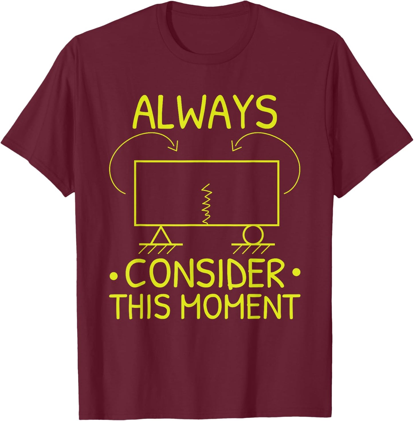 Civil Engineer Job Profession Civil Engineering T-Shirt - T-Shirt | Maroon