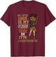 1865 My Independence Day Juneteenth Black Girl Women Kids T-Shirt - T-Shirt | Maroon