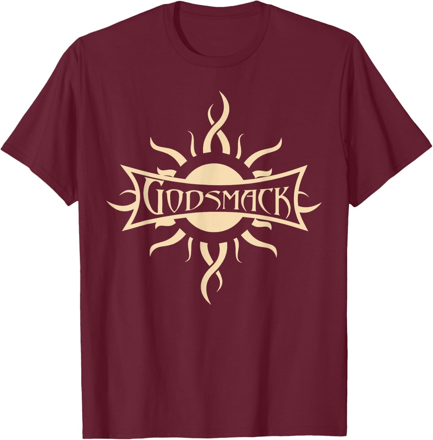Godsmack – Serenity Logo T-Shirt - T-Shirt | Maroon
