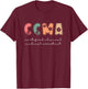 CCMA Certified Clinical Medical Assistant T-Shirt - T-Shirt | Maroon