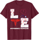 Love Hyperbaric Technician Valentine's Day Costume T-Shirt - T-Shirt | Maroon