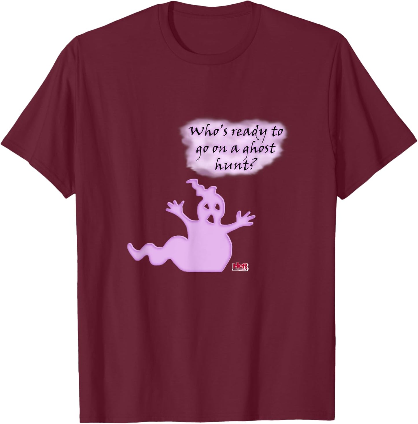 Nancy Drew: Ghost Hunt T-Shirt - T-Shirt | Maroon
