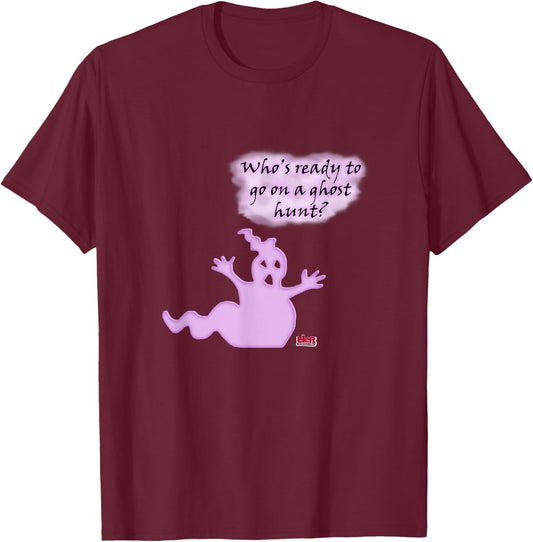 Nancy Drew: Ghost Hunt T-Shirt - T-Shirt | Maroon