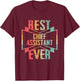 Best Chief Assistant Ever Job Title T-Shirt - T-Shirt | Maroon