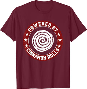 Great Cinnamon Roll Design Funny Baked Bun T-Shirt - T-Shirt | Maroon