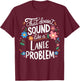 Lanie Personalized Cute Girls Lanie Name T-Shirt - T-Shirt | Maroon