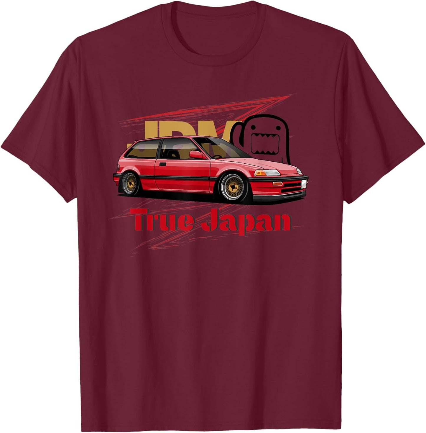Ef Civic T-Shirt - T-Shirt | Maroon