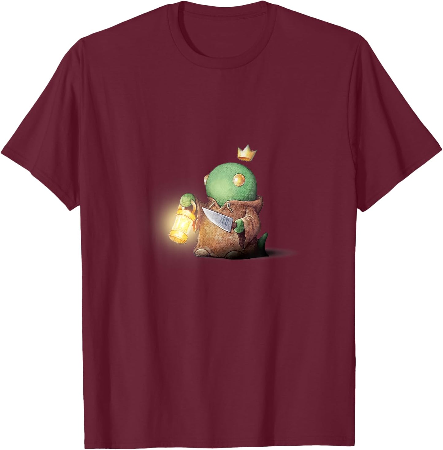 FFXI Chef's knife T-Shirt - T-Shirt | Maroon