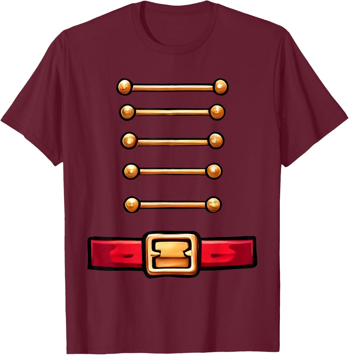 Nutcracker Costume Matching Toy Solider Women Kids T-Shirt - T-Shirt | Maroon