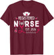 Registered Nurse Est 2026 Nursing Student RN Graduation T-Shirt - T-Shirt | Maroon
