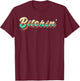 Bitchin' Retro T-Shirt - T-Shirt | Maroon