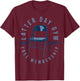 Latter-Day Gym Missionary LDS Church Funny Mormon T-Shirt - T-Shirt | Maroon