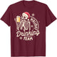 Christmas Xmas Beer Lover Drinking Holiday Drinking Team T-Shirt - T-Shirt | Maroon