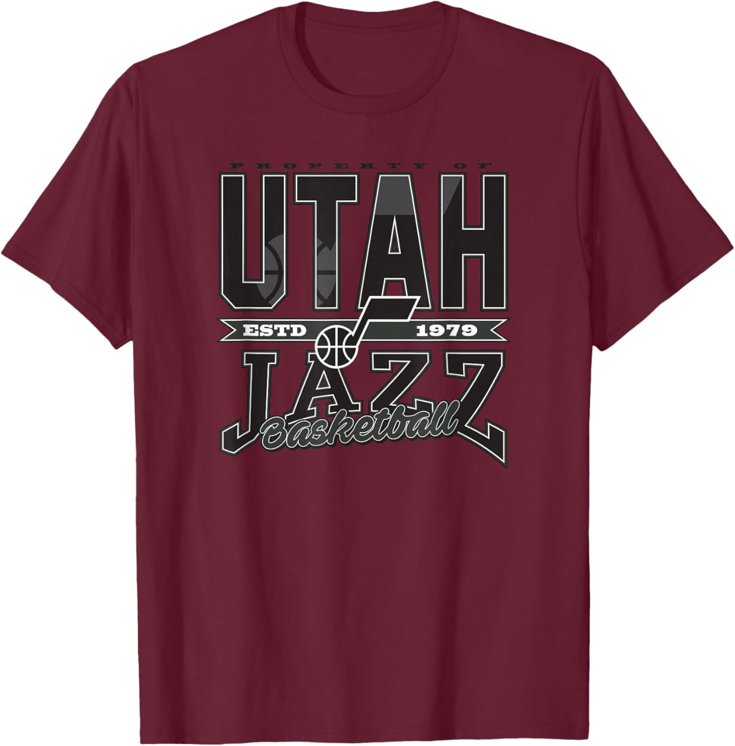 NBA Utah Jazz Nonstop Action T-Shirt - T-Shirt | Maroon