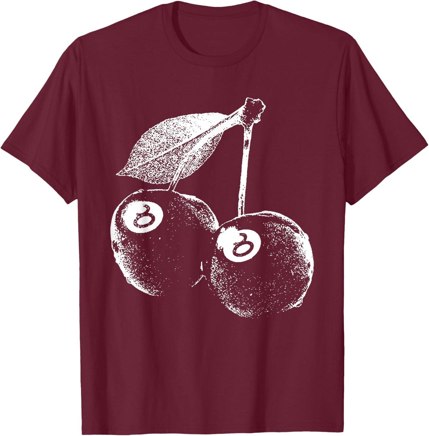 Ball 8 Black Cherry T-Shirt - T-Shirt | Maroon