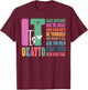 It Okay To Make Mistakes Not Be Okay Have Hard Days T-Shirt - T-Shirt | Maroon