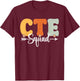 CTE Squad Back To School Teachers Students CTE Crew T-Shirt - T-Shirt | Maroon